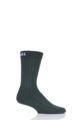 Mens and Women's 1 Pair UpHillSport "Kaldo" Hunting H5 Boot Socks - Green