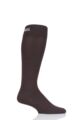 Mens and Ladies 1 Pair UpHillSport “Kaihu” Hunting 3 Layer L4 Socks - Brown