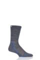 UpHill Sport 1 Pair Dual Layer Cycling Socks - Dark Grey