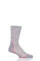 UpHill Sport 1 Pair Dual Layer Cycling Socks - Light Grey