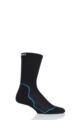 UpHill Sport 1 Pair Dual Layer Cycling Socks - Black