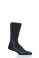 Mens and Ladies 1 Pair UpHill Sport Suomu Mountain 4 Layer H5 Socks - Black