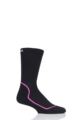 Mens and Ladies 1 Pair UpHill Sport Suomu Mountain 4 Layer H5 Socks - Grey / Black