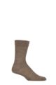 UphillSport 1 Pair Valkee Alpaca Wool Ultrasoft Socks - Brown