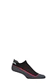 Mens and Women's 1 Pair UpHill Sport Bermuda Golf Low 3 Layer L2 Socks - Black