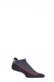 Mens and Women's 1 Pair UpHill Sport Bermuda Golf Low 3 Layer L2 Socks - Grey