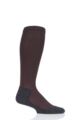Mens and Women's 1 Pair UpHillSport "Aarea" Hunting 4 Layer H4 Socks - Brown