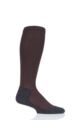 Mens and Ladies 1 Pair UpHillSport  "Aarea" Hunting 4 Layer H4 Socks - Brown