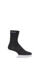 Mens and Ladies 1 Pair UpHillSport Contact Tactical L1 liner Socks - Black