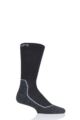 Mens and Ladies 1 Pair UpHill Sport OPS Tactical 4-Layer M5 Socks - Black / Grey