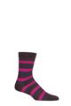 UphillSport 1 Pair Aito Merino Everyday Comfort Socks - Grey / Lilac / Brown
