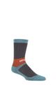UpHillSport 1 Pair Vaaru 4 Layer Merino Wool Trekking Socks - Charcoal
