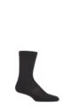 UphillSport 1 Pair Noki Upcycled Wool Sports Socks - Black