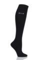 Ladies 1 Pair Elle Milk Compression Socks - Black