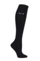 Women's 1 Pair Elle Milk Compression Socks - Black