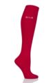 Ladies 1 Pair Elle Milk Compression Socks - Red