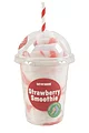 EAT MY SOCKS 2 Pair Smoothie Cottons Socks - Strawberry Smoothie