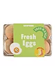 EAT MY SOCKS 3 Pair Fresh Eggs Cotton Socks - Eggs