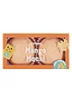 EAT MY SOCKS 2 Pair Mochi Cotton Socks - Mango Mochi