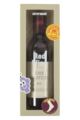 EAT MY SOCKS 1 Pair Wine Bottle Cotton Socks - Red Wine