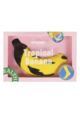 EAT MY SOCKS 1 Pair Tropical Banana Cotton Socks - Banana