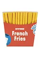 EAT MY SOCKS 1 Pair French Fries Cotton Socks - Fries