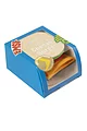 EAT MY SOCKS 1 Pair Cheeseburger Cotton Socks - Cheeseburger