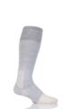 Mens and Ladies 1 Pair Thorlos Extreme Cold Cushioned Ski Socks - Grey