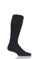 Mens and Ladies 1 Pair Thorlos Extreme Cold Cushioned Ski Socks - Black