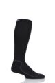 UpHill Sport 1 Pair Made in Finland 4 Layer Premium Hiking Socks - Black