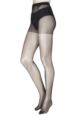 Ladies 1 Pair Pringle 20 Denier Matte Finish Sheer Tights - Black