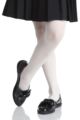 Girls 1 Pair Falke Pure Matt 30 Denier Tights - White