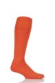 Mens 1 Pair SOCKSHOP of London Made in the UK Plain Football Socks - Orange