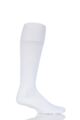 Mens 1 Pair SOCKSHOP of London Made in the UK Plain Football Socks - White