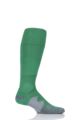 Mens 1 Pair SOCKSHOP of London Made in the UK Cushioned Foot Technical Football Socks - Emerald