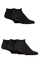 Mens 5 Pair Farah Trainer Socks - Black