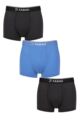 Mens 3 Pack Farah Sports Fitted Trunks - Multi