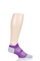 Feetures 1 Pair Elite Ultra Light Cushion Trainer Socks - Ruby