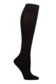 Mens and Ladies 1 Pair Atom Milk Compression Massage Socks - Black