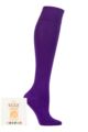 Ladies 1 Pair Elle Milk Socks with Massage Sole - Purple