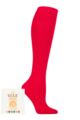 Ladies 1 Pair Elle Milk Socks with Massage Sole - Red