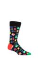Mens and Ladies 1 Pair Happy Socks Gift Bonanza Socks - Multi