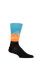 Mens and Ladies 1 Pair Happy Socks Mountain Gorilla Socks - Multi