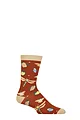 1 Pair Shared Earth Bamboo Beetles Socks - Multi