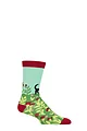 1 Pair Shared Earth Bamboo Cat in Meadow Socks - Multi