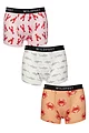 Mens 3 Pack SOCKSHOP Wildfeet Patterned Trunks - Lobster / Shark / Crab