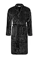 Mens 1 Pack SOCKSHOP Heat Holders Fleece Dressing Gown - Black