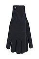 Mens 1 Pair Heat Holders 2.3 Tog Heatweaver Yarn Gloves - Black