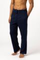 Mens 1 Pack Heat Holders Thermal Lounge Pants - Navy