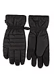 Mens 1 Pair Heat Holders Gunnison Quilted Gloves - Black